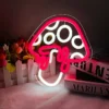 Mushroom Neon Sign Led Mushroom Neon Light 3d Wall Art Mushroom Night Neon Signs For Wall Decor Game Room Bedroom Decor - Image 5