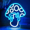 Mushroom Neon Sign Led Mushroom Neon Light 3d Wall Art Mushroom Night Neon Signs For Wall Decor Game Room Bedroom Decor - Image 2