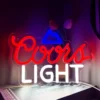 COOL Light Neon Decorations for Beer Men's Cave Club Push Button Control Halloween Christmas Bedroom Bar Wall Decor Multi-Purpos